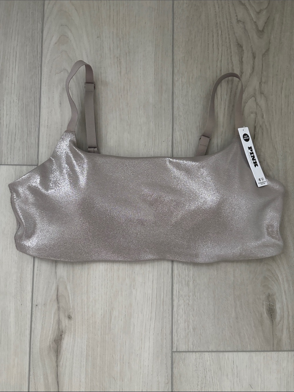 Victoria's Secret PINK Shimmery Sports Bra